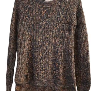 Faded glory multicolor hearhered sweater